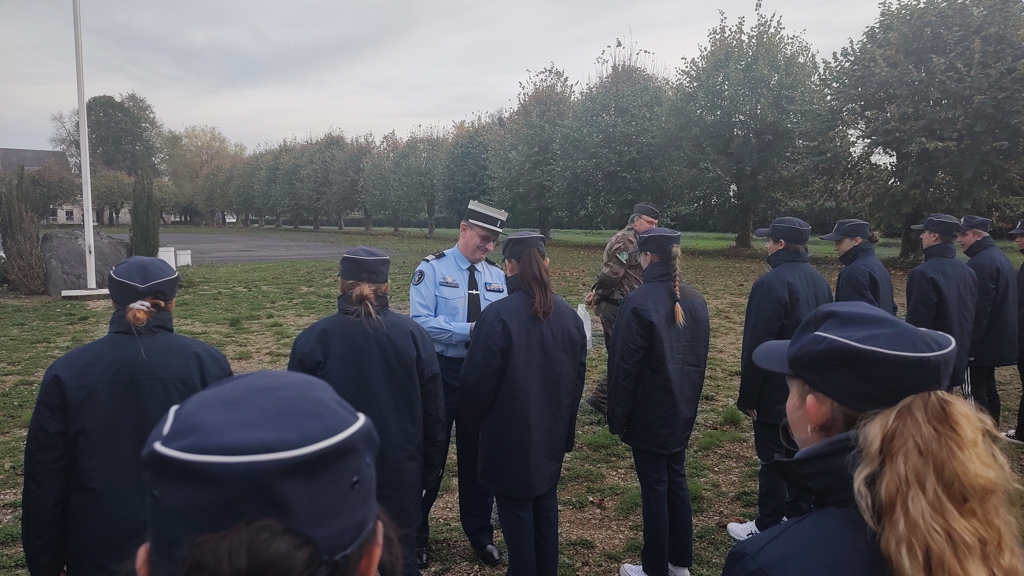 Cadets en formation
