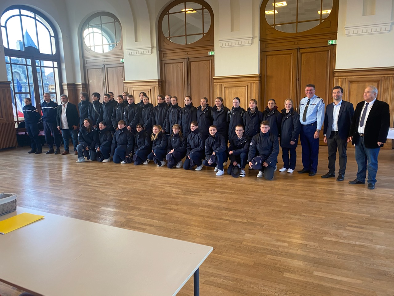 Cadets en formation