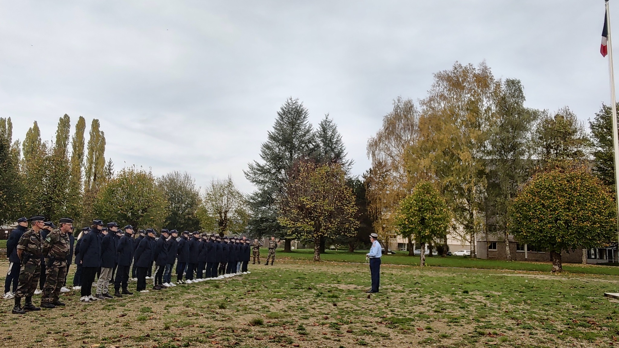 Cérémonie des cadets